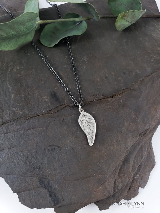 Petite Pressed Fern Necklace