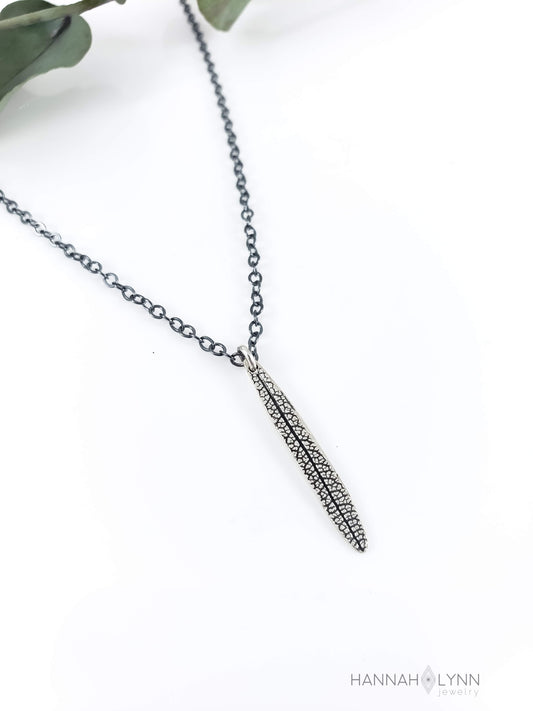 Rosemary Leaf Spike Necklace