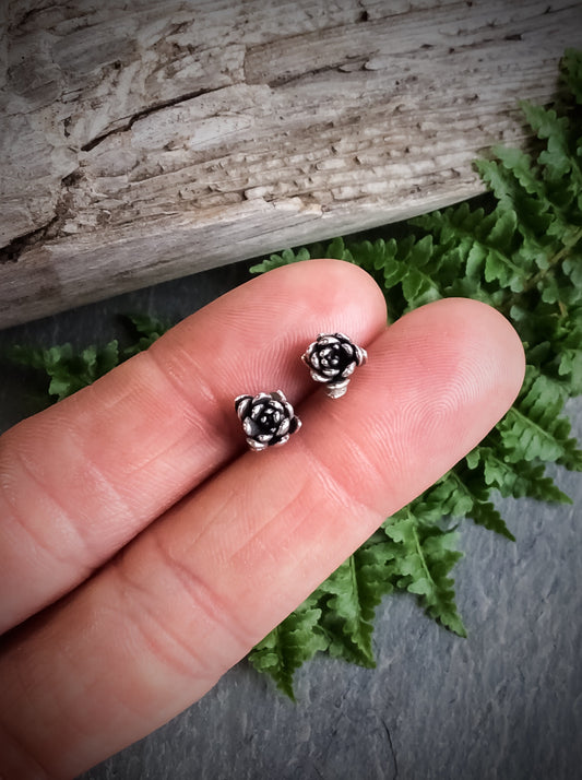 Succulent Blossom Stud Earring