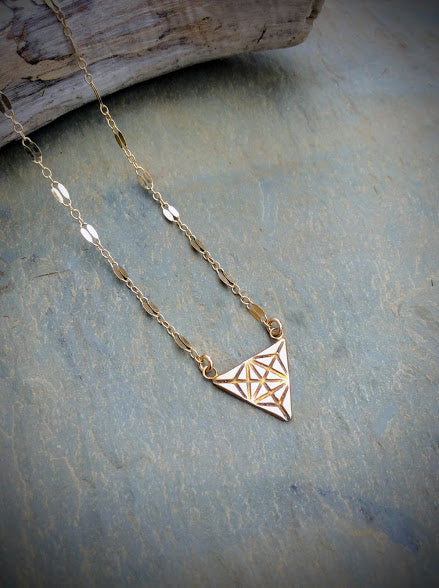 Triangle Merkaba Necklace